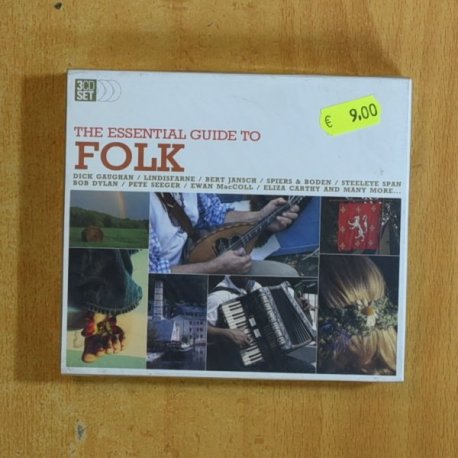 VARIOS - THE ESSENTIAL GUIDE TO FOLK - CD