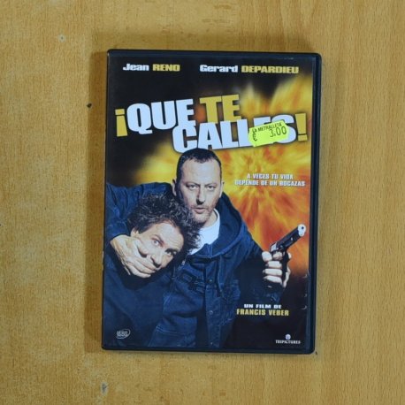 QUE TE CALLES -DVD
