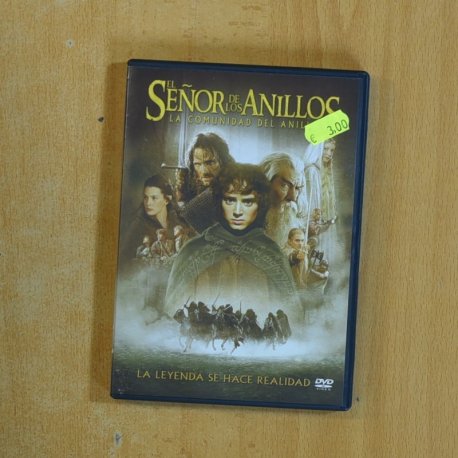 EL SEÑOR DE LOS ANILLOS LA COMUNIDAD DEL ANILLO - DVD