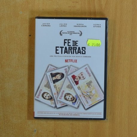 FE DE ETARRAS - DVD