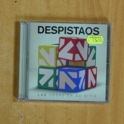 DESPISTAOS - LAS COSAS EN SU SITIO - CD