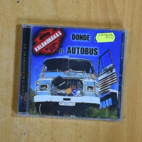 KALANDRAKAS - DONDE EL AUTOBUS - CD