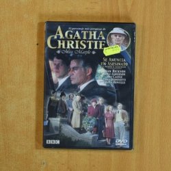 AGATHA CHRISTIE SE ANUNCIA UN ASESINATO - DVD