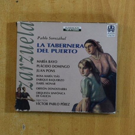 PABLO SOROZABAL - LA TABERNERA DEL PUERTO - CD