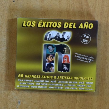 VARIOS - LOS EXITOS DEL AÑO Ñ - DVD