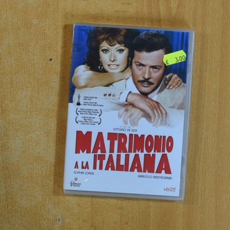 MATRIMONIO A LA ITALIANA - DVD