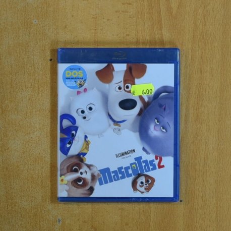 MASCOTAS 2 - BLURAY