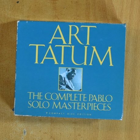 ART TATUM - THE COMPLETE PABLO SOLO MASTERPIECES - 7 CD