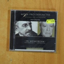 CORAL CAMARA DE PAMPLONA - MISSA PRO DEFUNCTIS POEMA DE LA PASION - CD