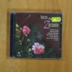 VARIOS - VOCES DE ZARZUELA - CD
