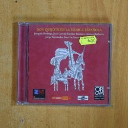 VARIOS - DON QUIJOTE EN LA MUSICA ESPAÑOLA - CD