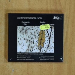CONSUELO DIEZ / CARLOS CRUZ - COMPOSITORES MADRILEÑOS II - CD