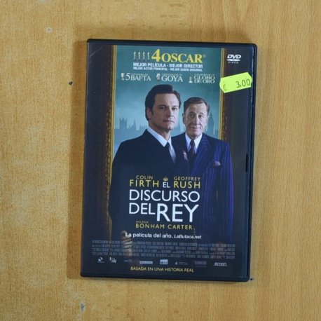 EL DISCURSO DEL REY - DVD