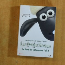 LA OVEJA SHAUN VOLUMENES 1 AL 3 - DVD