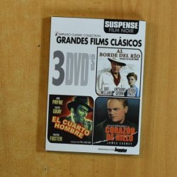 AL BORDE DEL RIO / EL CUARTO HOMBRE / CORAZON DE HIELO - DVD
