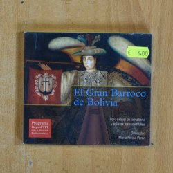 MARIA FELICIA PEREZ - EL GRAN BARROCO DE BOLIVIA - CD