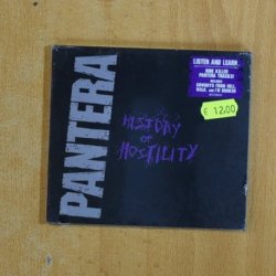 PANTERA - HISTORY OF HOSTILITY - CD