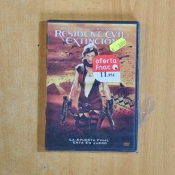 RESIDENT EVIL EXTINCION - DVD