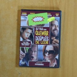QUEMAR DESPUES DE LEER - DVD