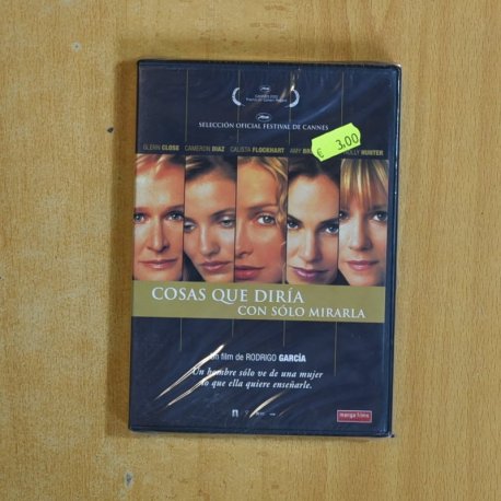 COSAS QUE DIRIA CON SOLO MIRARLA - DVD