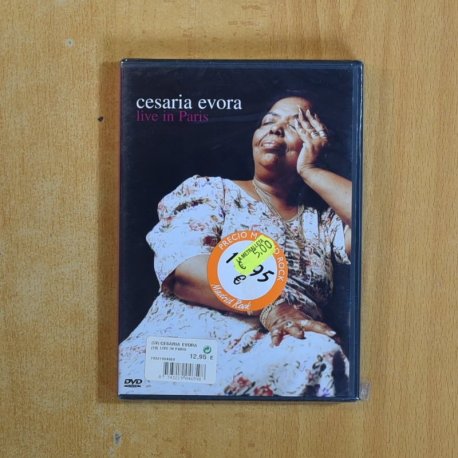 CESARIA EVORA LIVE IN PARIS - DVD