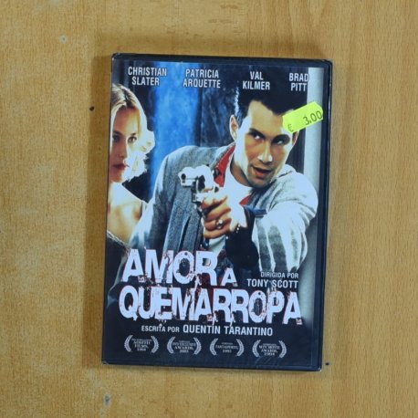 AMOR A QUEMARROPA - DVD