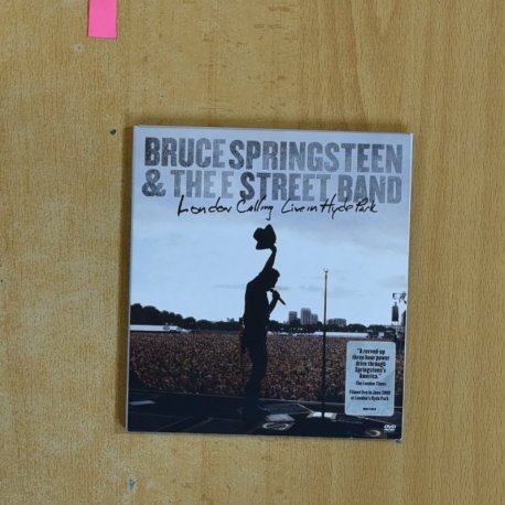 BRUCE SPRINGSTEEN & THE E STREET BAND - LONDON CALLING LIVE IN THE PARK - CD