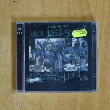 ZAKK WYLDES BLACK LABEL SOCIETY - ALCOHOL FUELED BREWTALITY LIVE 5 - CD