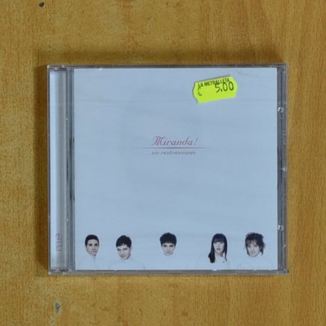 MIRANDA - SIN RESTRICCIONES - CD