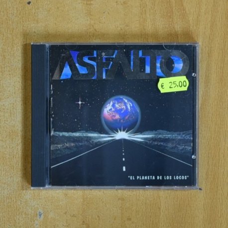 ASFALTO - EL PLANETA DE LOS LOCOS - CD