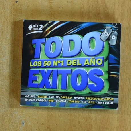 VARIOS - TODO EXITOS LOS 50 N 1 DEL AÑO - CD