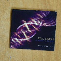PAUL SIMON - SO BEAUTIFUL OR SO WHAT - CD