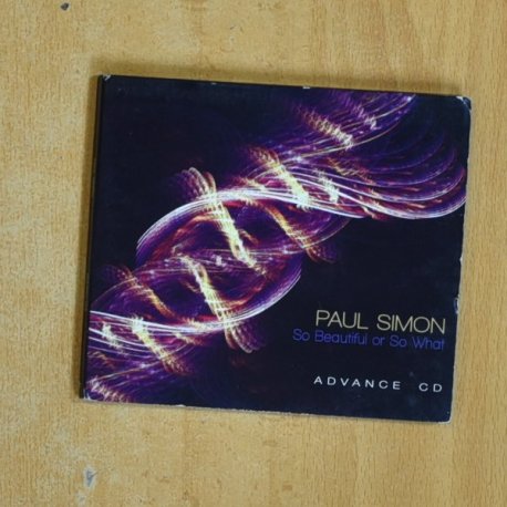 PAUL SIMON - SO BEAUTIFUL OR SO WHAT - CD