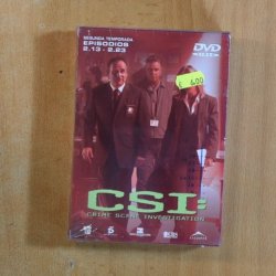 CSI - SEGUNDA TEMPORADA - DVD