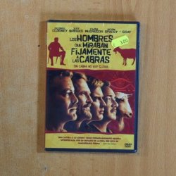 LOS HOMBRES QUE MIRABAN FIJAMENTE A LAS CABRAS - DVD