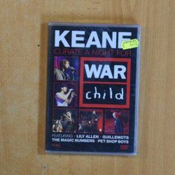 KEANE - CURATE A NIGHT FOR WAR CHILD - DVD
