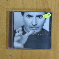 VICTOR MANUEL - CADA UNO ES COMO ES - CD