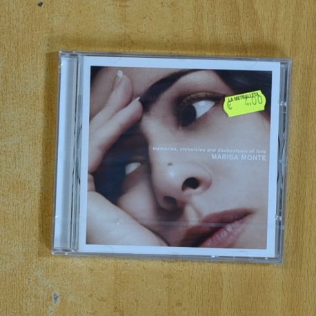 MARISA MONTE - MEMORIES CHRONICLES AND DECLARATIONS OF LOVE - CD