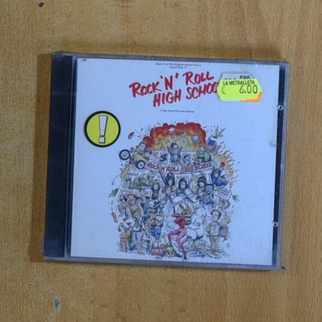 VARIOS - ROCK N ROLL HIGH SCHOOL - CD