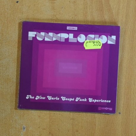 FUNKPLOSION - THE NEW CARLO COUPE FUNK EXPERIENCE - CD