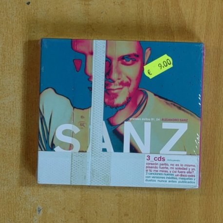 ALEJANDRO SANZ - GRANDES EXITOS - CD