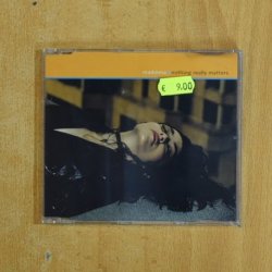 MADONNA - NOTHING REALLY MATTERS - CD SINGLE