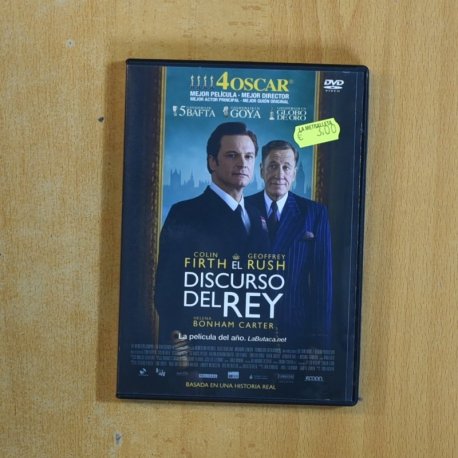 EL DISCURSO DEL REY - DVD