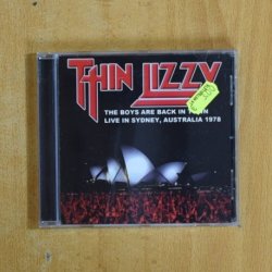 THIN LIZZY - THE BOYS ARE BACK IN TOWN LIVE IN SYDNEY AUSTRALIA 1978 - CD