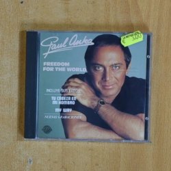 PAUL ANKA - FREEDOM FOR THE WORLD - CD