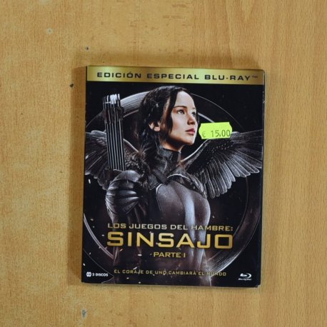LOS JUEGOS DEL HAMBRE SINSAJO PARTE 1 - BLURAY