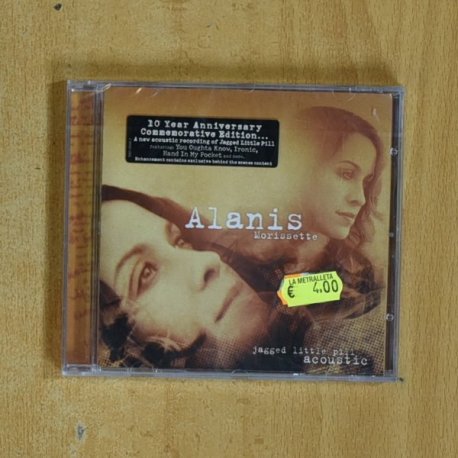 ALANIS MORISSETTE - JAGGED LITTLE PILL ACOUSTIC - CD