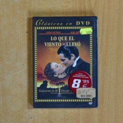 LO QUE EL VIENTO SE LLEVO - DVD