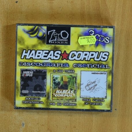 HABEAS CORPUS - DISCOGRAFIA ESENCIAL - CD