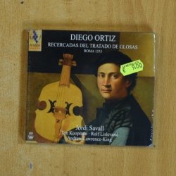 DIEGO ORTIZ - RECERCADAS DEL TRATADO DE GLOSAS - CD